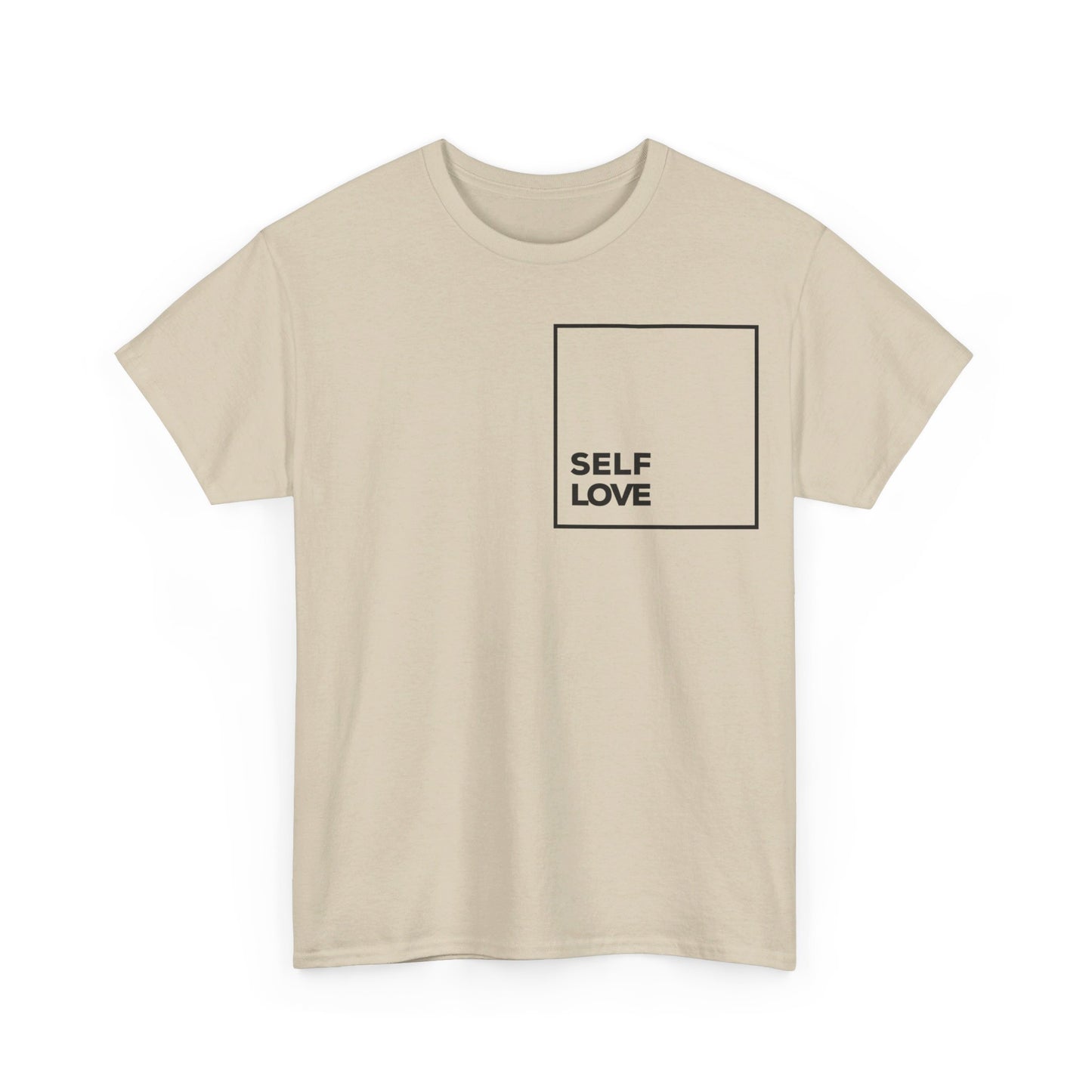Self Love Unisex Heavy Classic Graphic Print Cotton Tee
