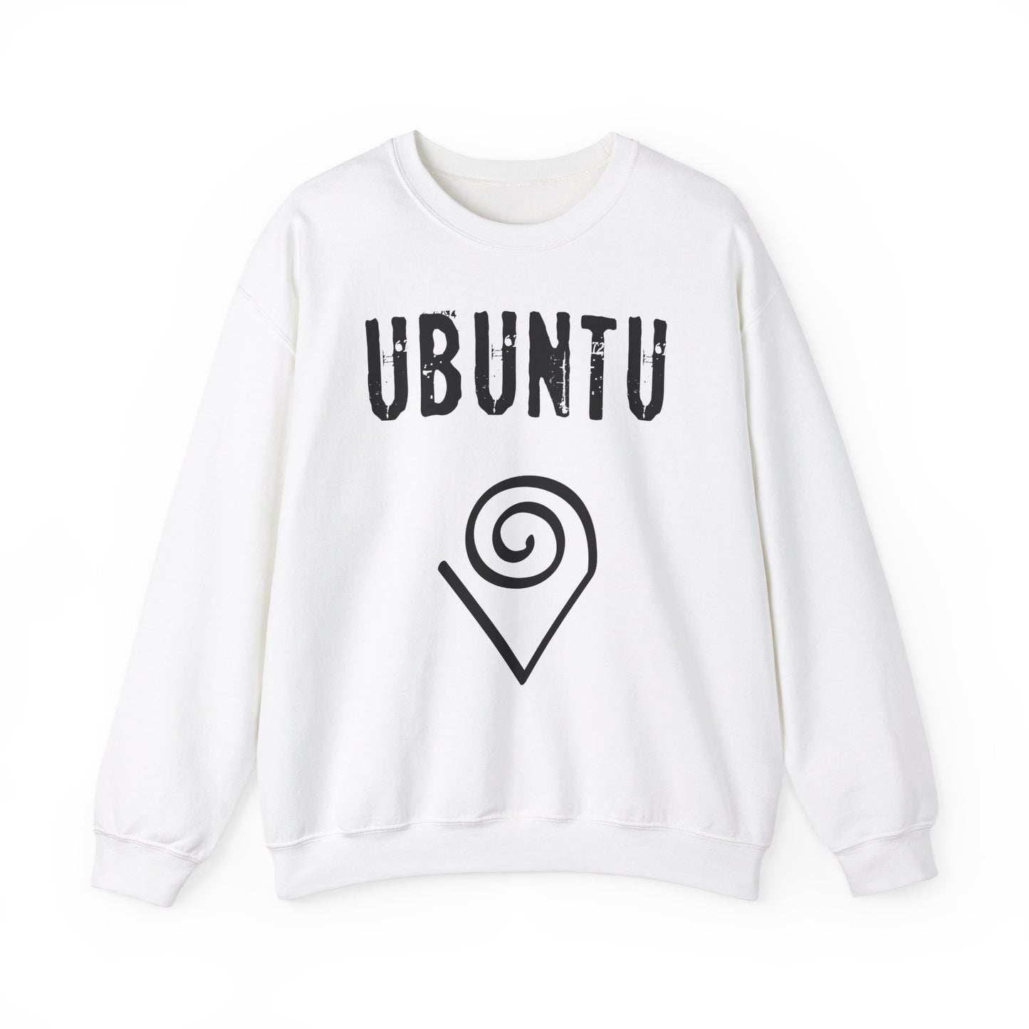 Love Cloth Ubuntu - Unisex Heavy Blend™ Crewneck Graphic Print Sweatshirt