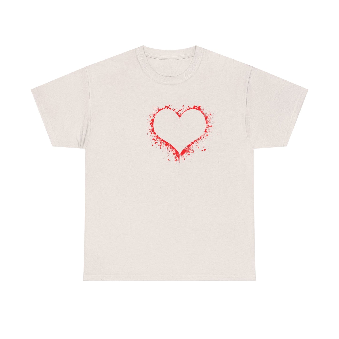 Heavy Hearted Unisex 100% Cotton Graphic Tee