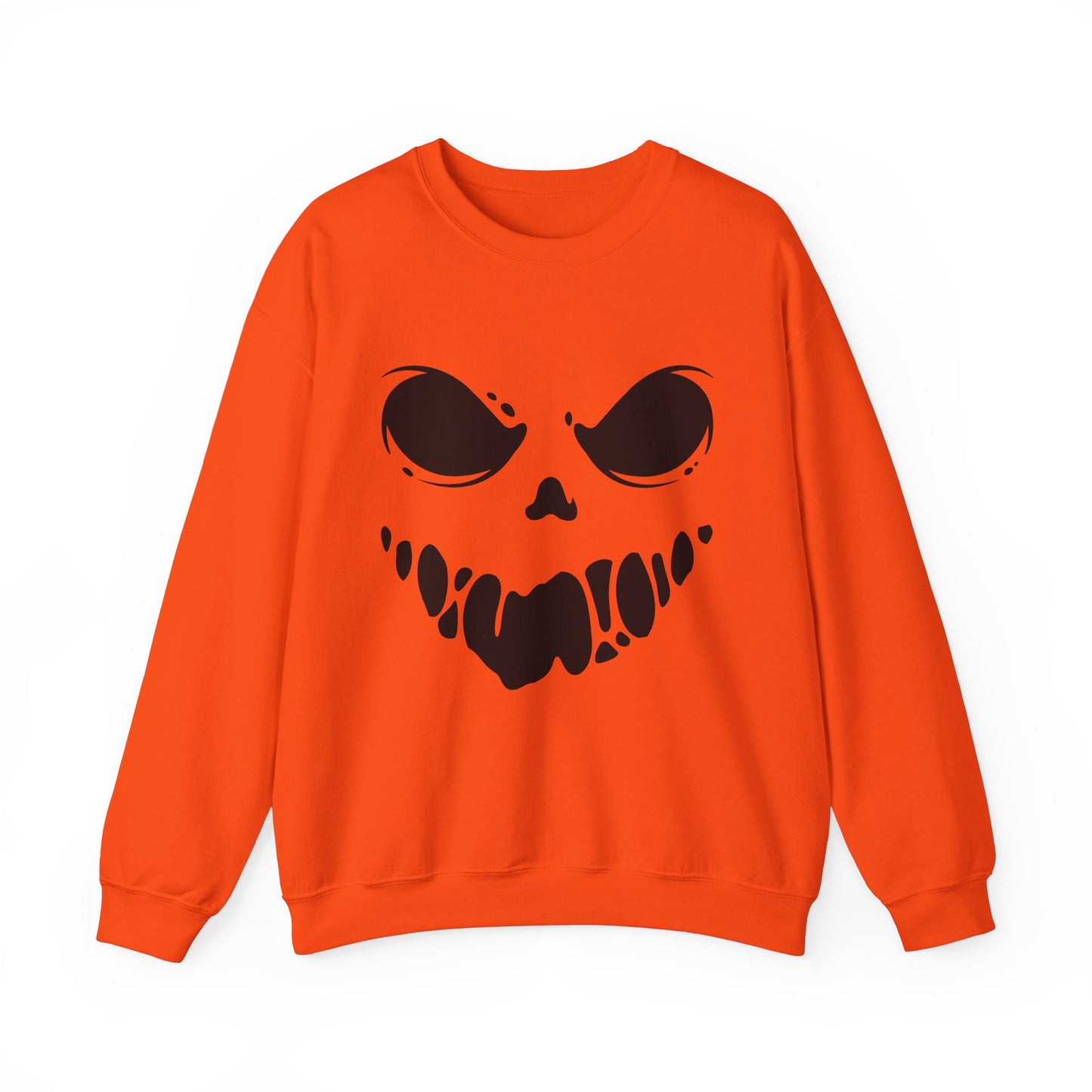 Ghoul Face- Graphic Print Unisex Heavy Blend™ Crewneck Sweatshirt