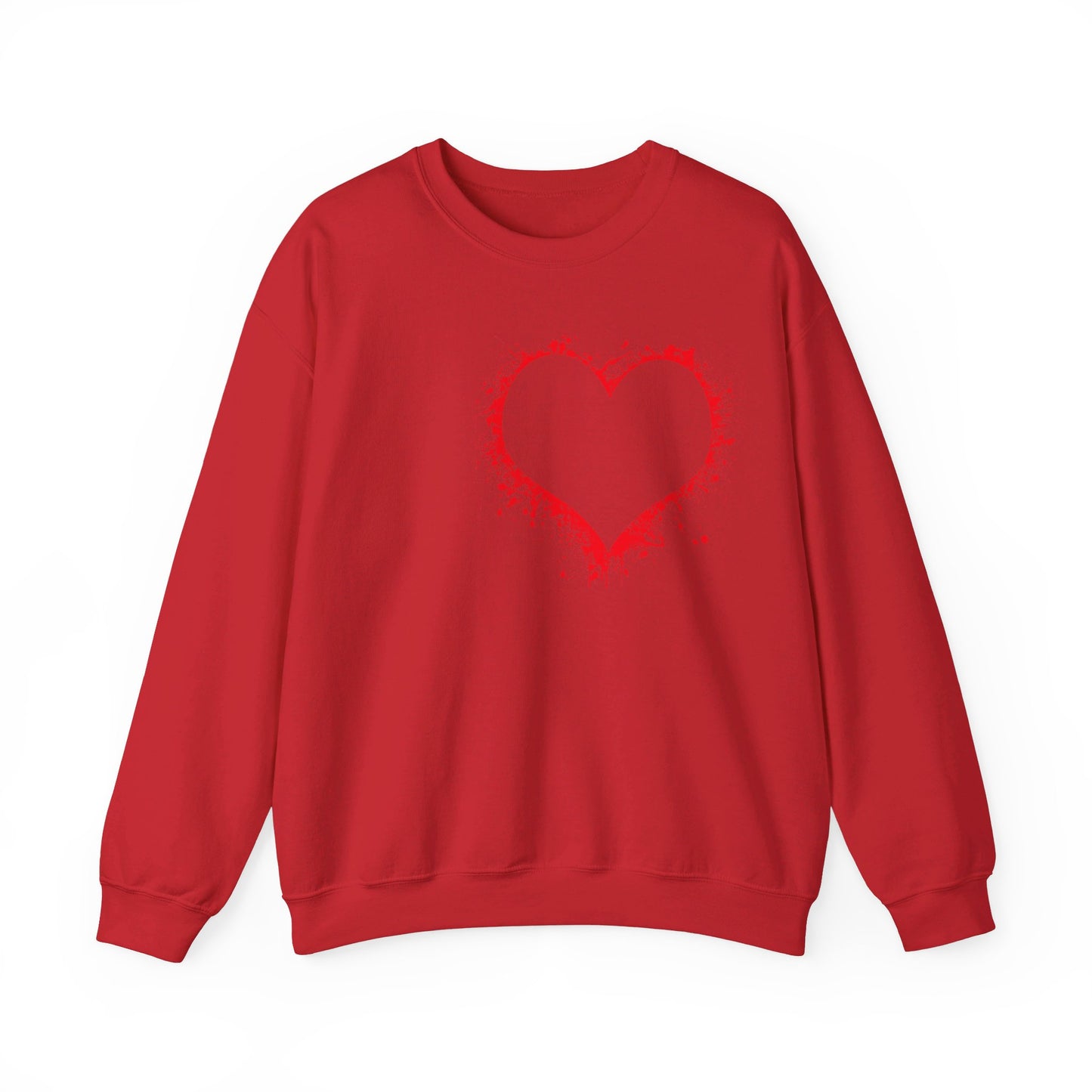 Heavy Hearted Unisex Heavy Blend™ Cotton Classic Crewneck Sweatshirt