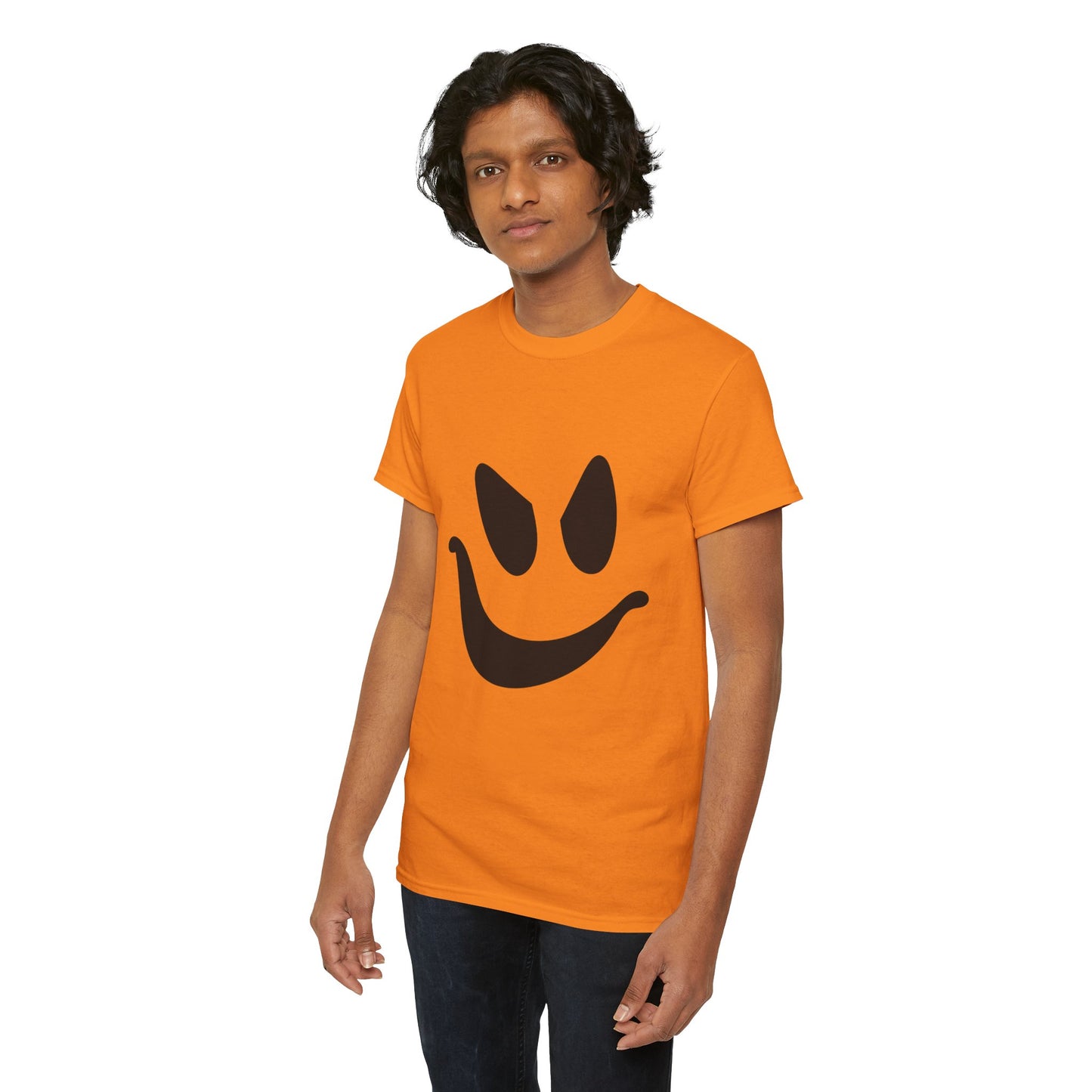 Ghost Face- Graphic Print Unisex Heavy 100% Cotton Tee