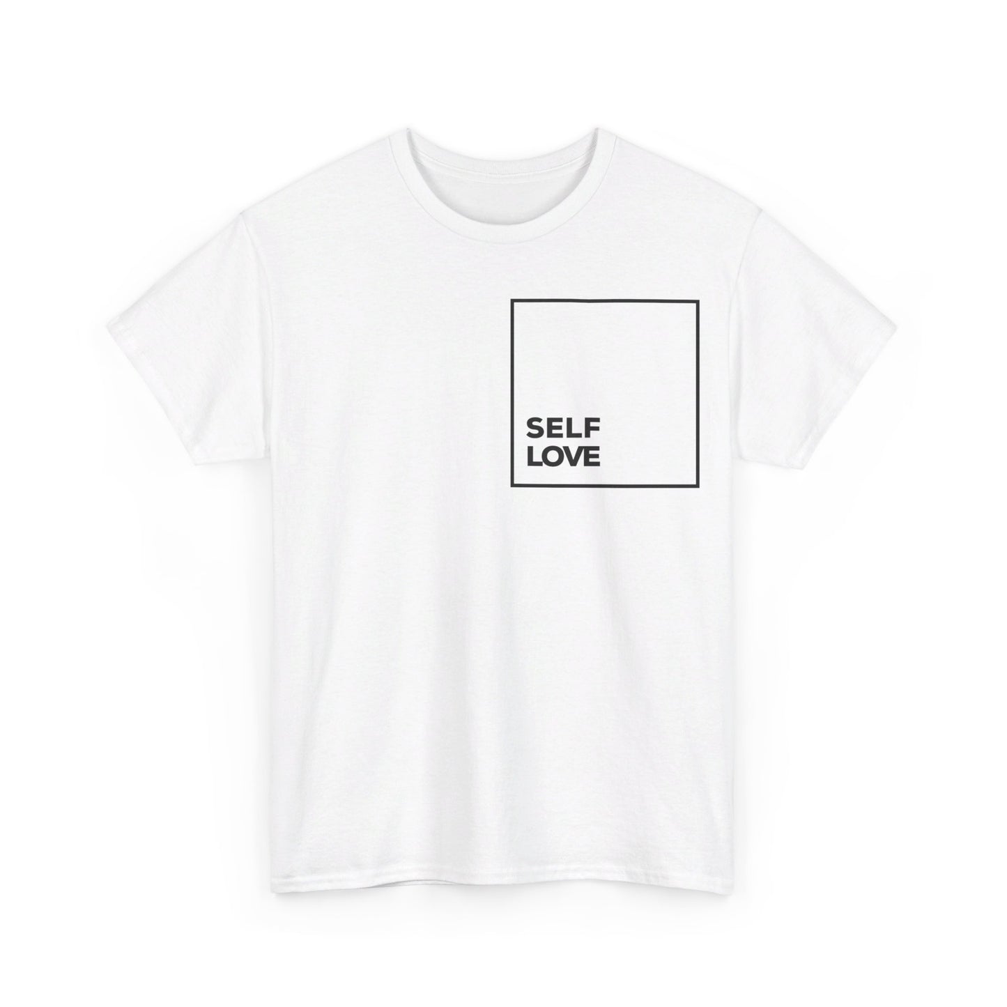 Self Love Unisex Heavy Classic Graphic Print Cotton Tee
