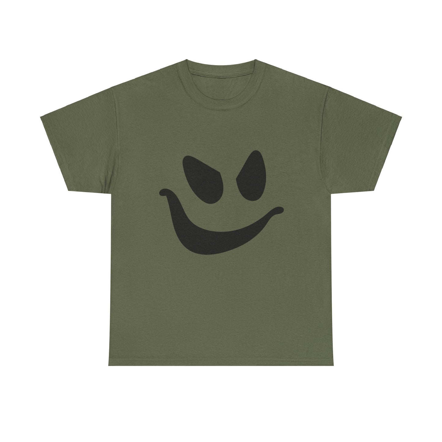 Ghost Face- Graphic Print Unisex Heavy 100% Cotton Tee