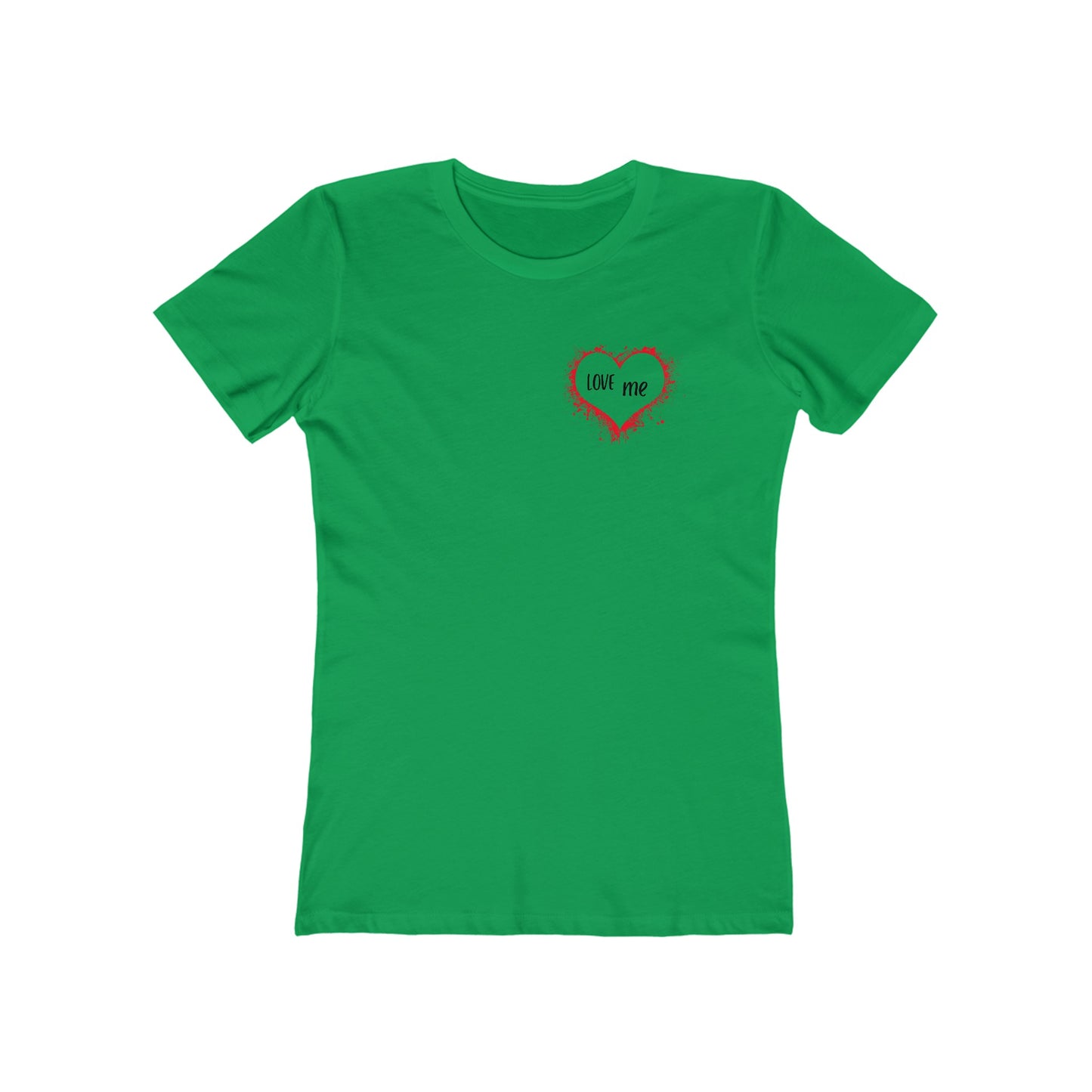 LOVE me - Boyfriend Tee for Her 100% Cotton Slim Fit