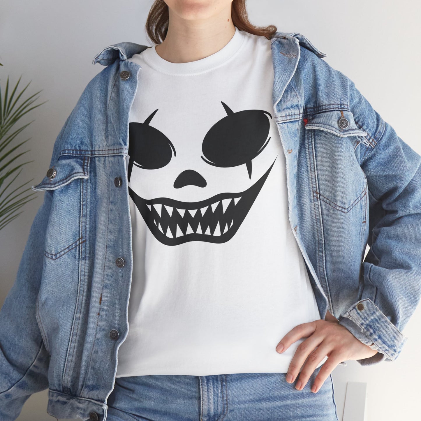 Clown Face- Classic Graphic Print Unisex Heavy 100% Cotton Tee
