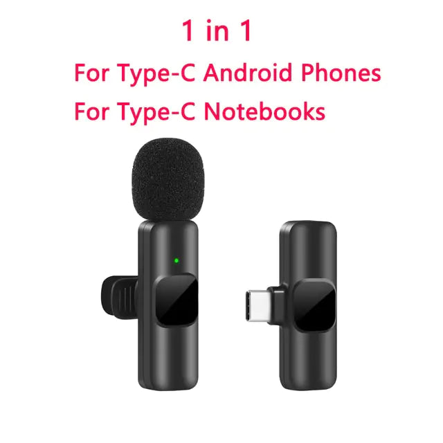 Wireless Microphone - IOS and USB C Type