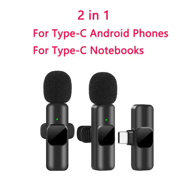 Wireless Microphone - IOS and USB C Type