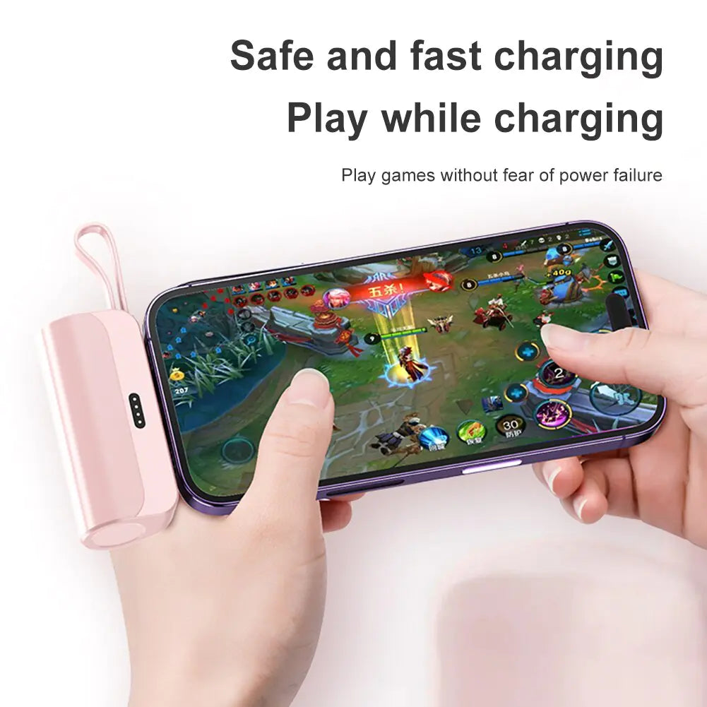 Mobile Wireless Power Bank Large Capacity Portable Charger Plug and Play