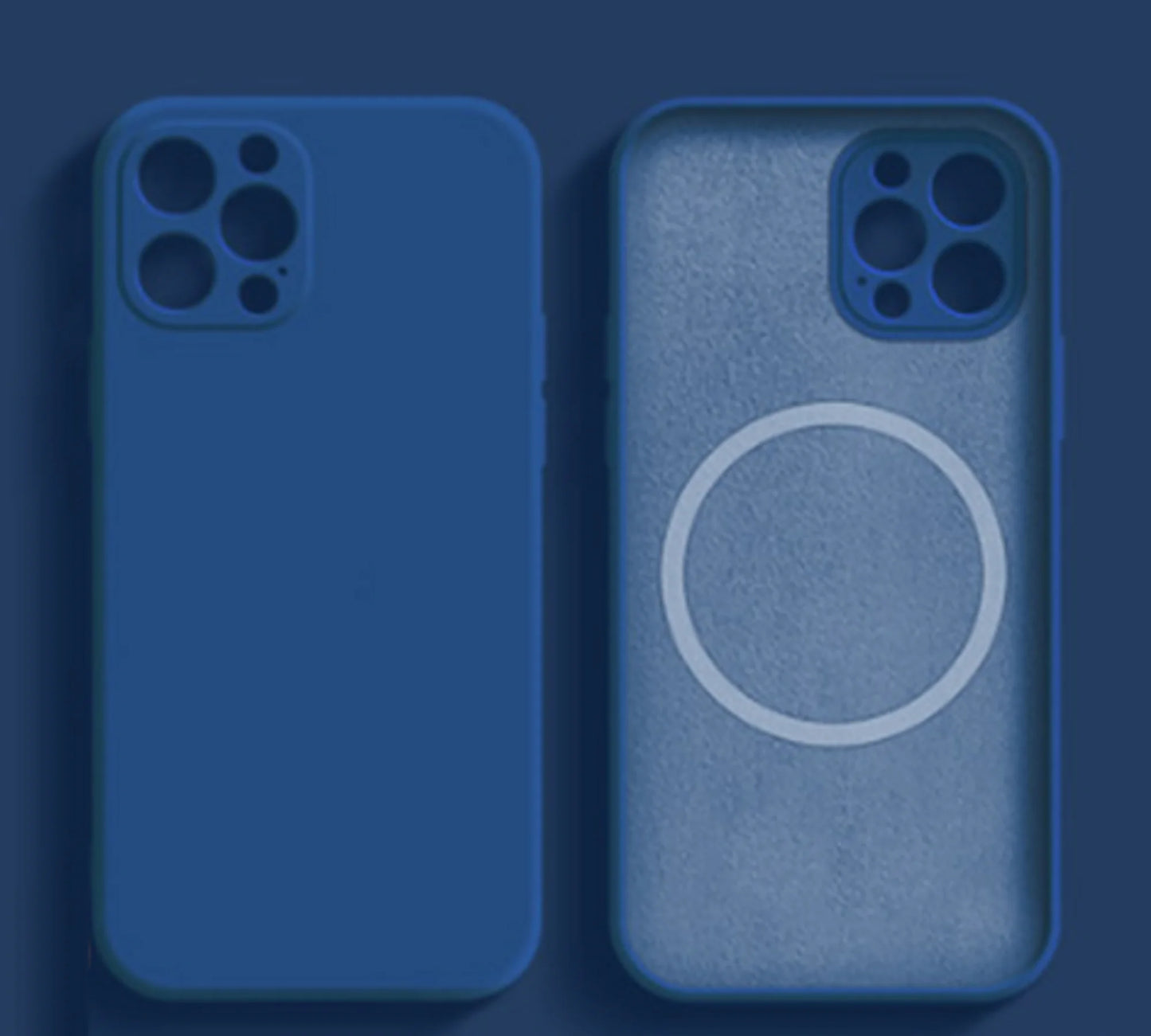 Magnetic Liquid Silicone Case For iPhone 14