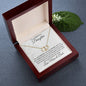 To Our Beautiful Daughter | Everlasting Love Necklace | Gift for Daughter | 10k Gold Pendant