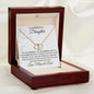 To Our Beautiful Daughter | Everlasting Love Necklace | Gift for Daughter | 10k Gold Pendant