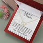 To Our Beautiful Daughter | Everlasting Love Necklace | Gift for Daughter | 10k Gold Pendant