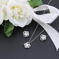 To My Daughter | Love Knot Earring Necklace Set | Gift From Mom
