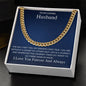 To My loving Husband | Cuban Link Chain | Gift For Husband