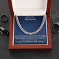 To My loving Husband | Cuban Link Chain | Gift For Husband