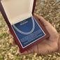 To My loving Husband | Cuban Link Chain | Gift For Husband