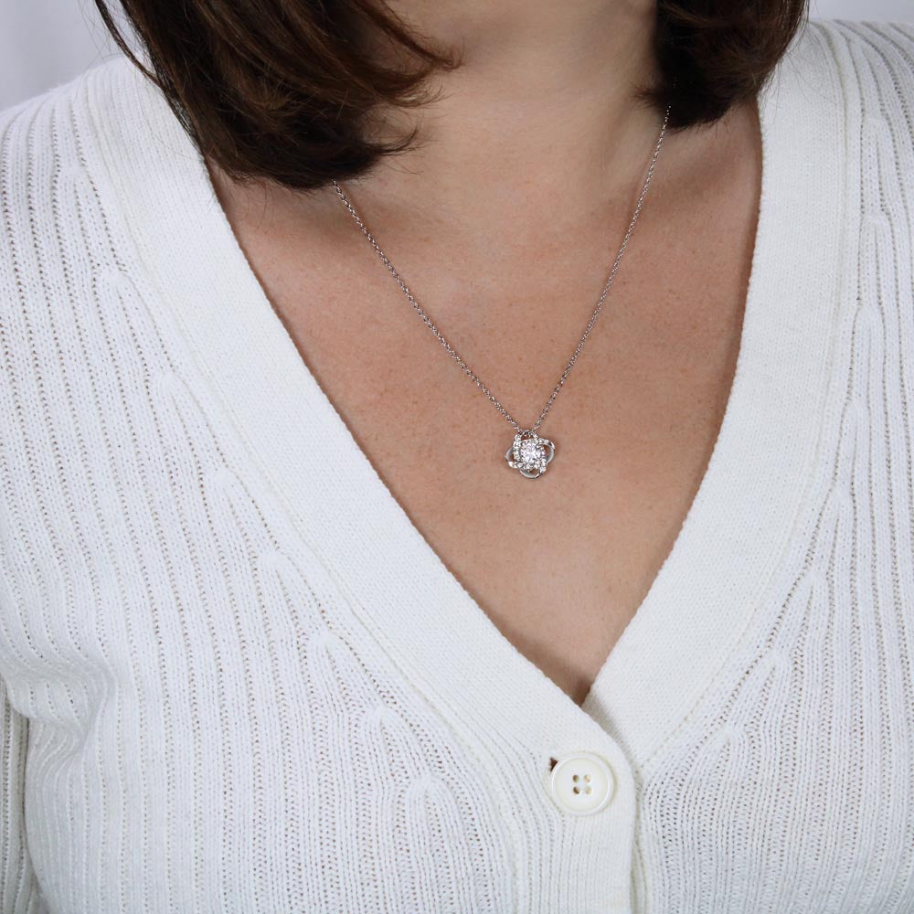 To My Daughter | Love Knot Necklace | Gift From Mom
