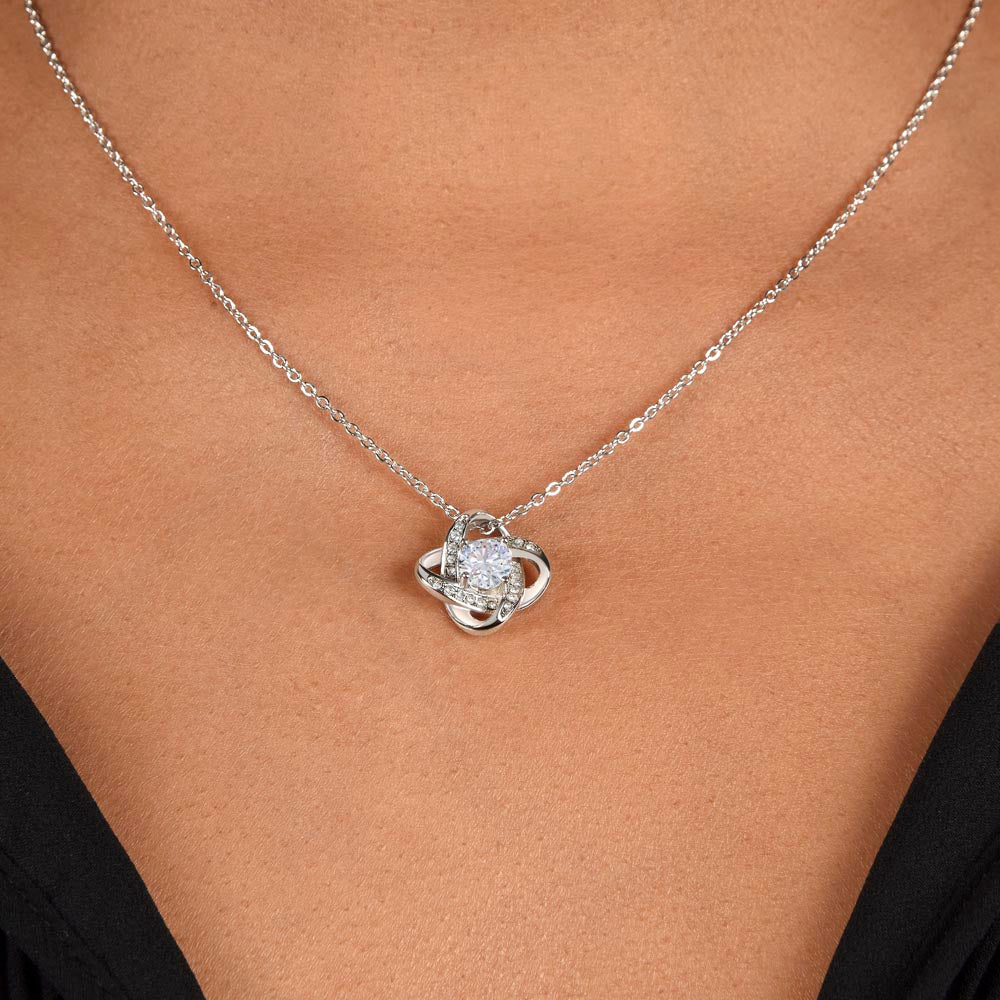 To My Daughter | Love Knot Necklace | Gift From Dad