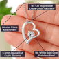 Forever Love Heart Necklace| Gift For Her