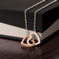 Interlocking Hearts | Gift For Her
