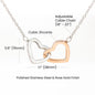 Interlocking Hearts | Gift For Her