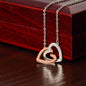 Interlocking Hearts | Gift For Her