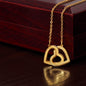 Interlocking Hearts | Gift For Her