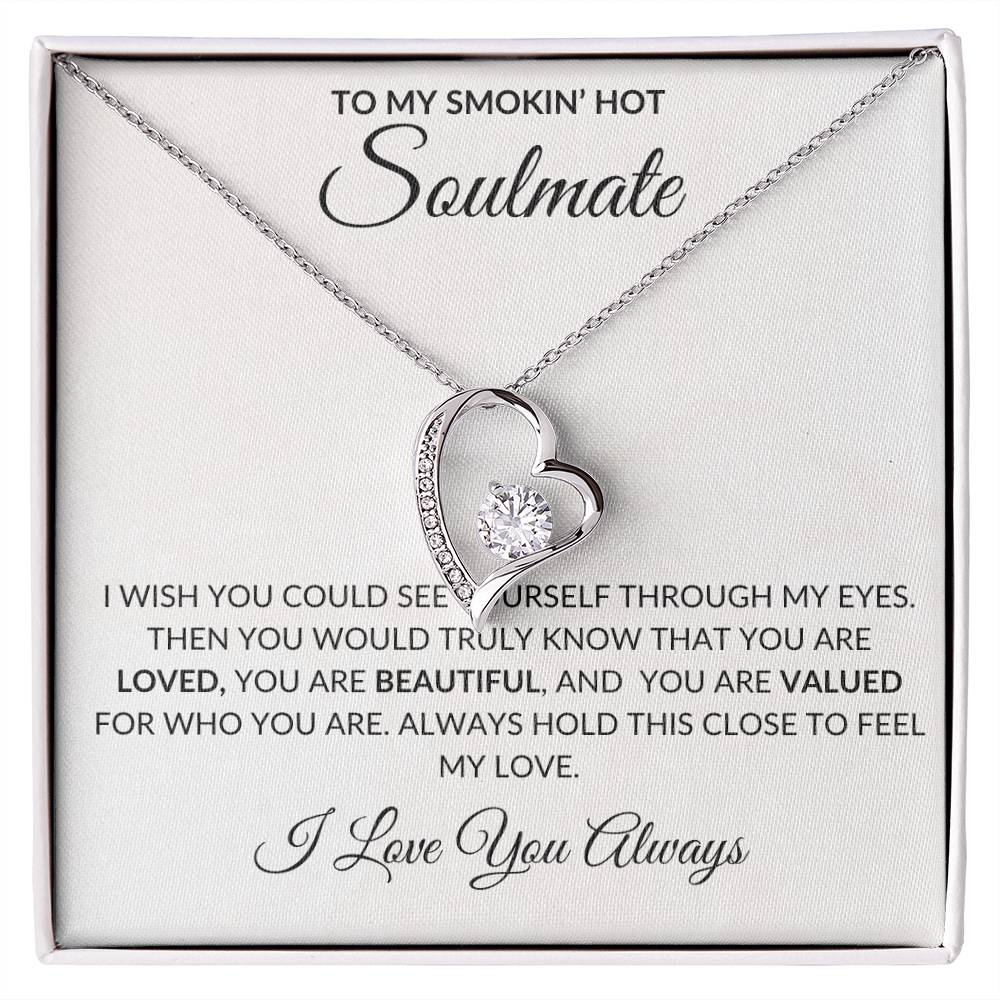 To My Soulmate | Forever Love Necklace | Gift for Her