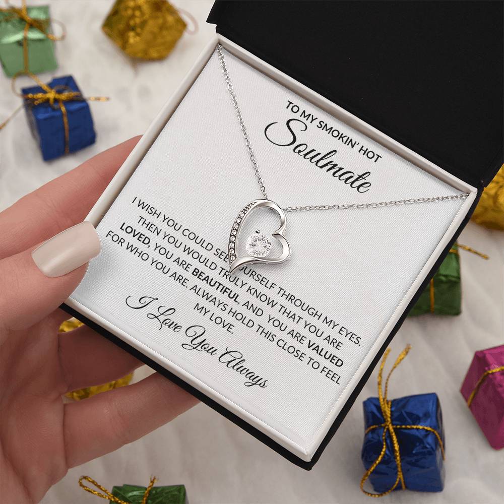 To My Soulmate | Forever Love Necklace | Gift for Her