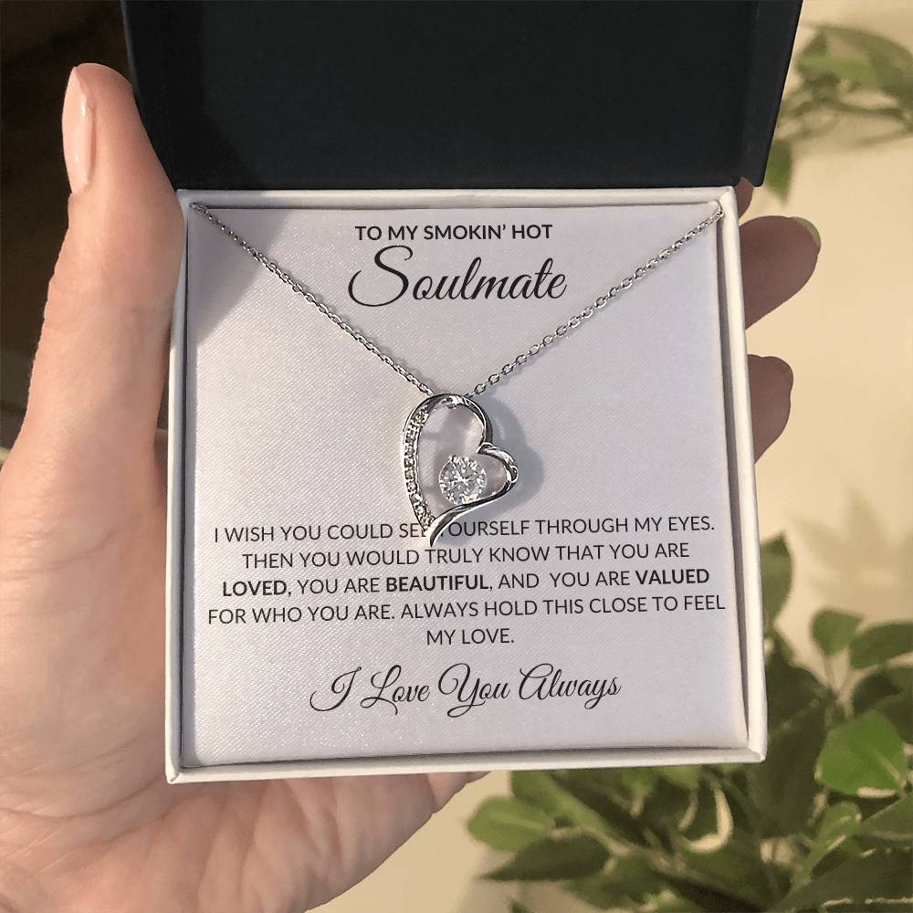 To My Soulmate | Forever Love Necklace | Gift for Her