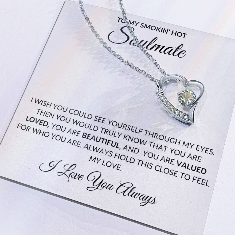 To My Soulmate | Forever Love Necklace | Gift for Her