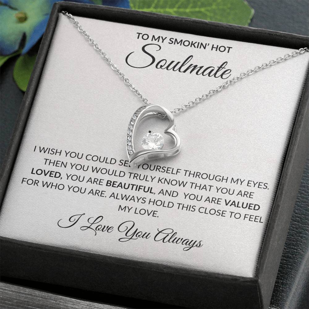 To My Soulmate | Forever Love Necklace | Gift for Her