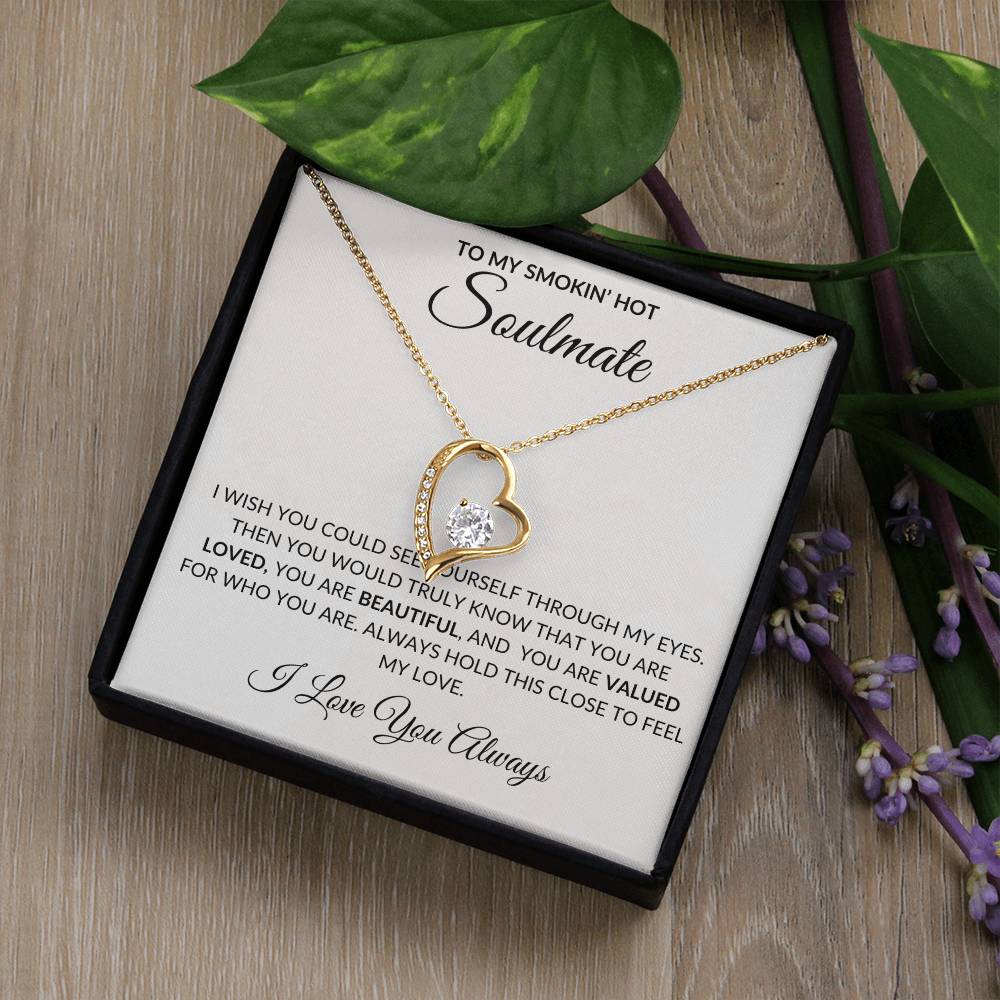 To My Soulmate | Forever Love Necklace | Gift for Her