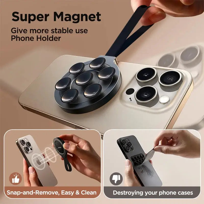 Joyroom Magnetic Silicone Suction Hand-Free Phone Mount iPhone