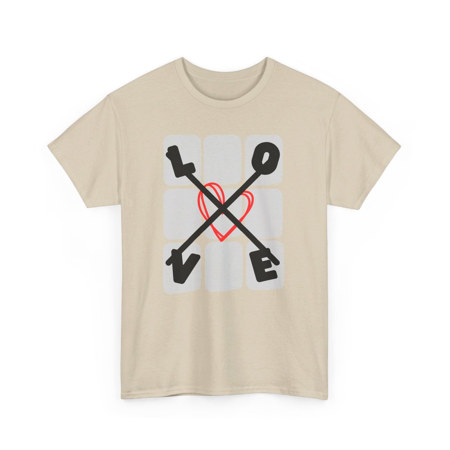 Love Tac Toe - Classic Unisex 100% Cotton Graphic Tee