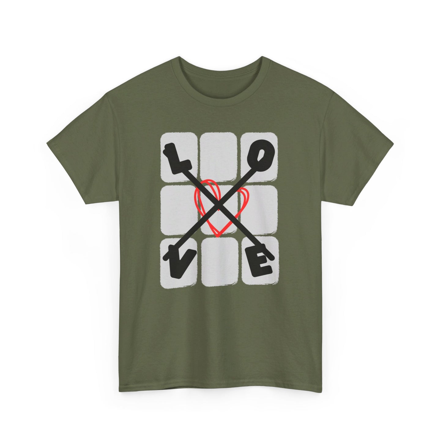 Love Tac Toe - Classic Unisex 100% Cotton Graphic Tee