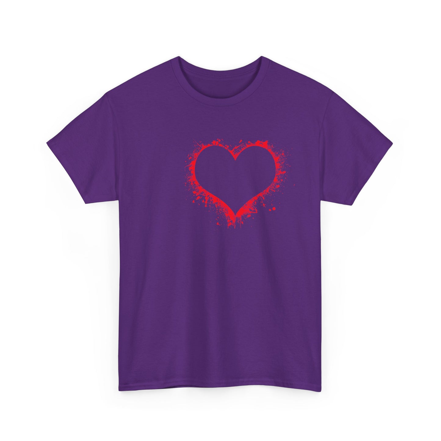 Heavy Hearted Unisex 100% Cotton Graphic Tee