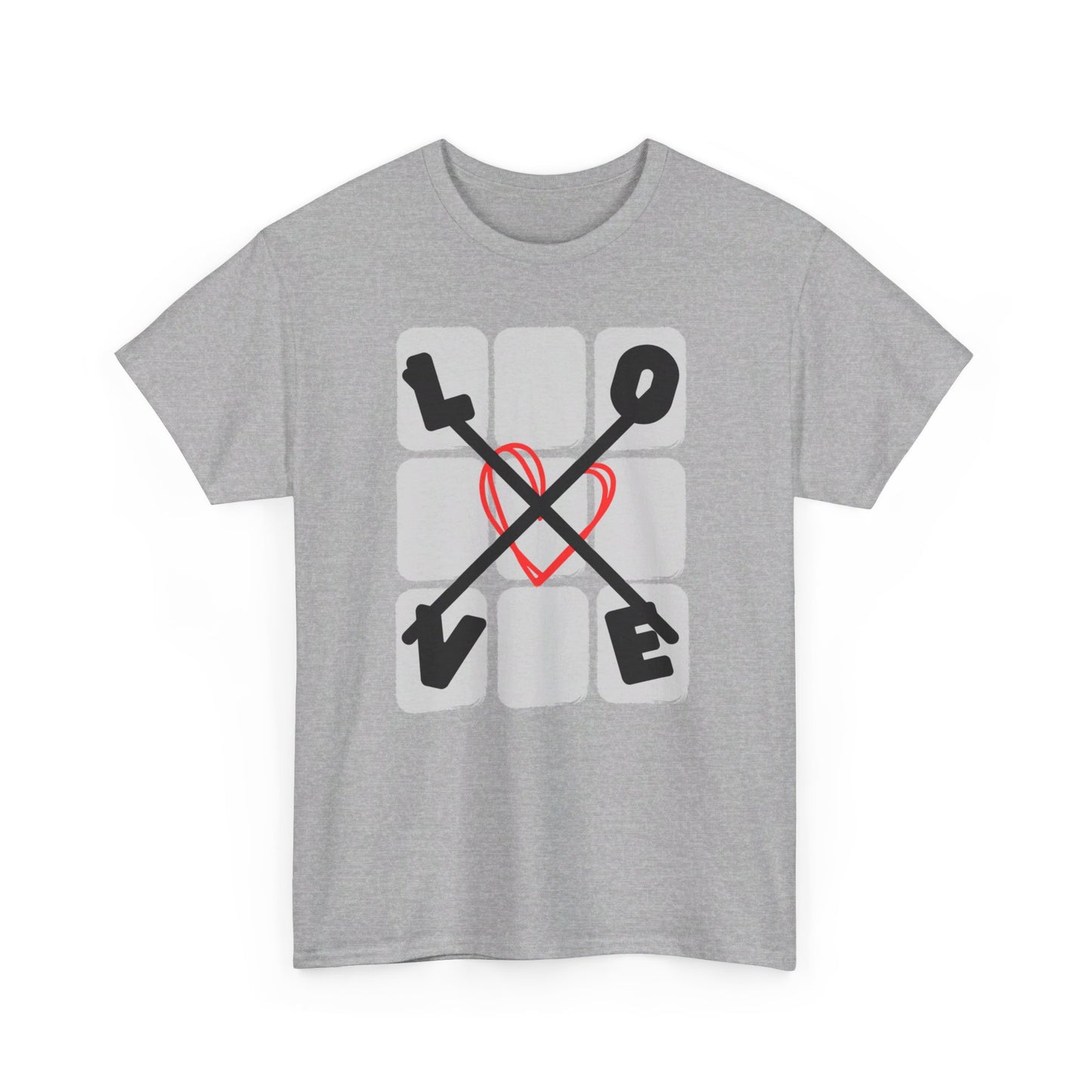 Love Tac Toe - Classic Unisex 100% Cotton Graphic Tee