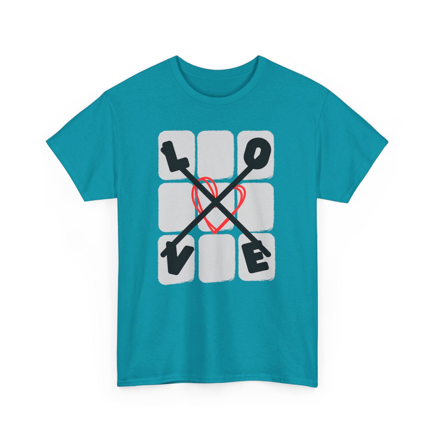 Love Tac Toe - Classic Unisex 100% Cotton Graphic Tee