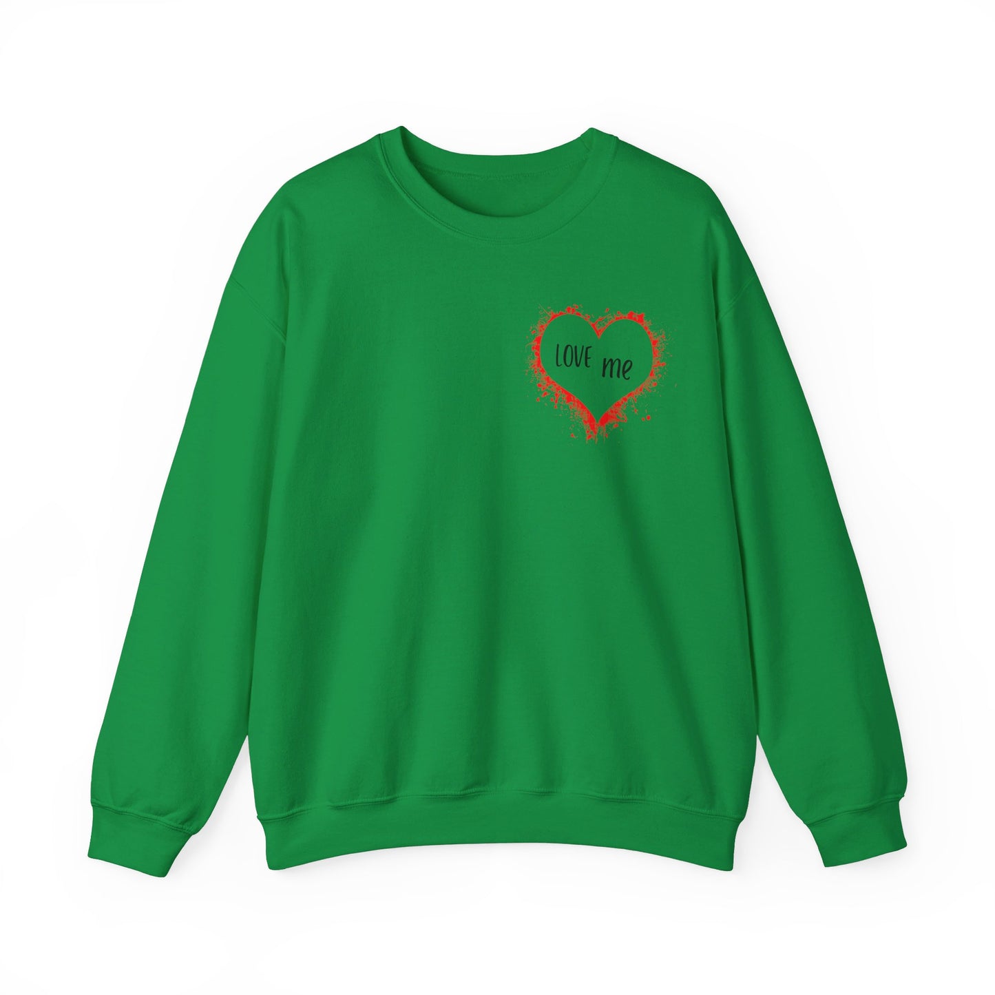 Love Me Unisex Heavy Blend™ Graphic Crewneck Sweatshirt
