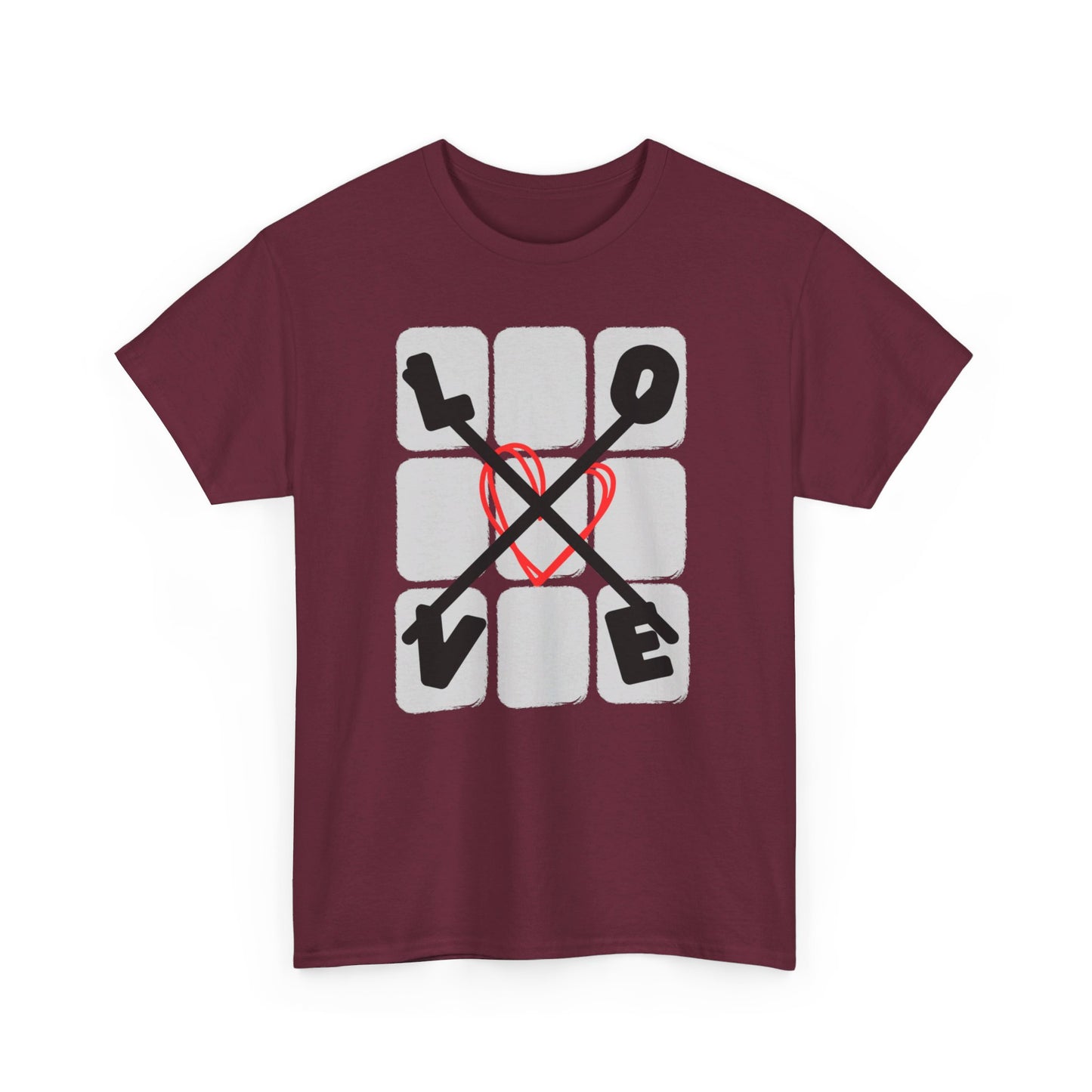 Love Tac Toe - Classic Unisex 100% Cotton Graphic Tee