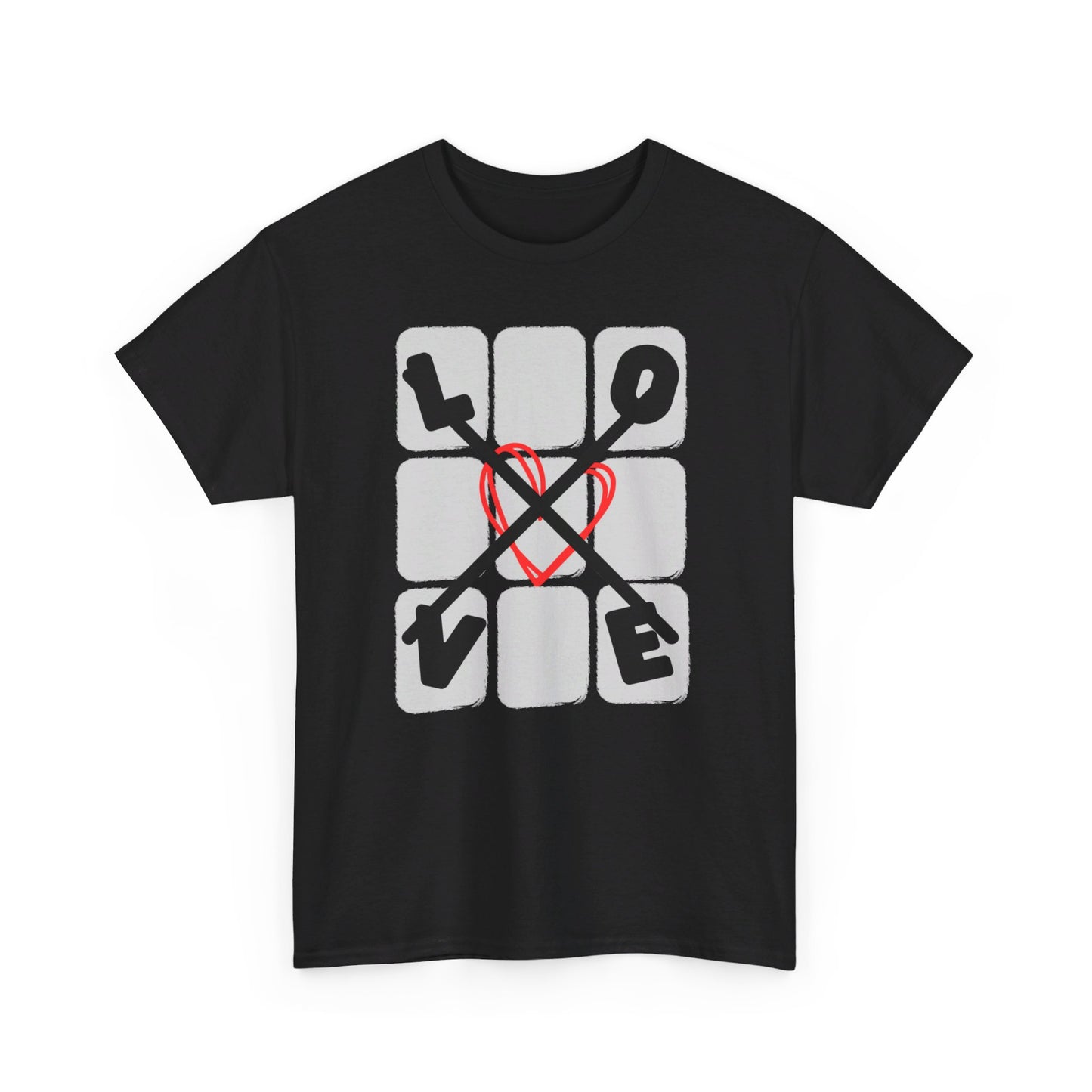 Love Tac Toe - Classic Unisex 100% Cotton Graphic Tee