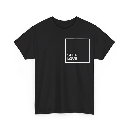 Self Love Unisex Heavy Classic Graphic Print Cotton Tee