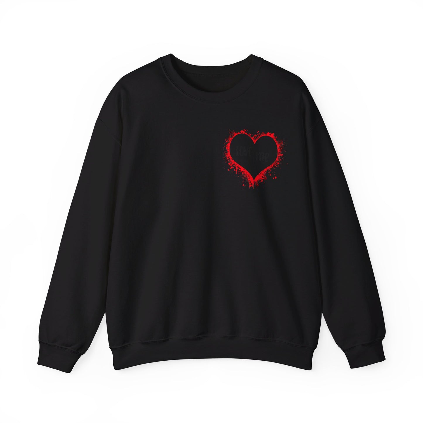 Love Me Unisex Heavy Blend™ Graphic Crewneck Sweatshirt