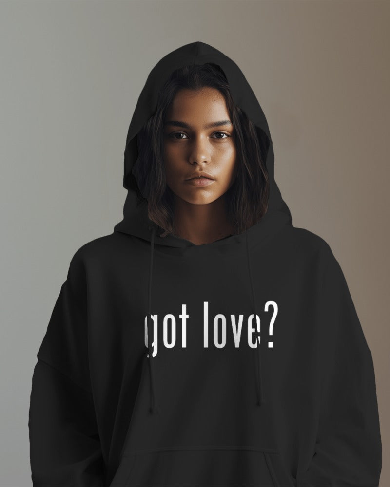 Love Cloth got love? - Classic Unisex Heavy Blend™ Hooded Graphic Print Sweatshirt