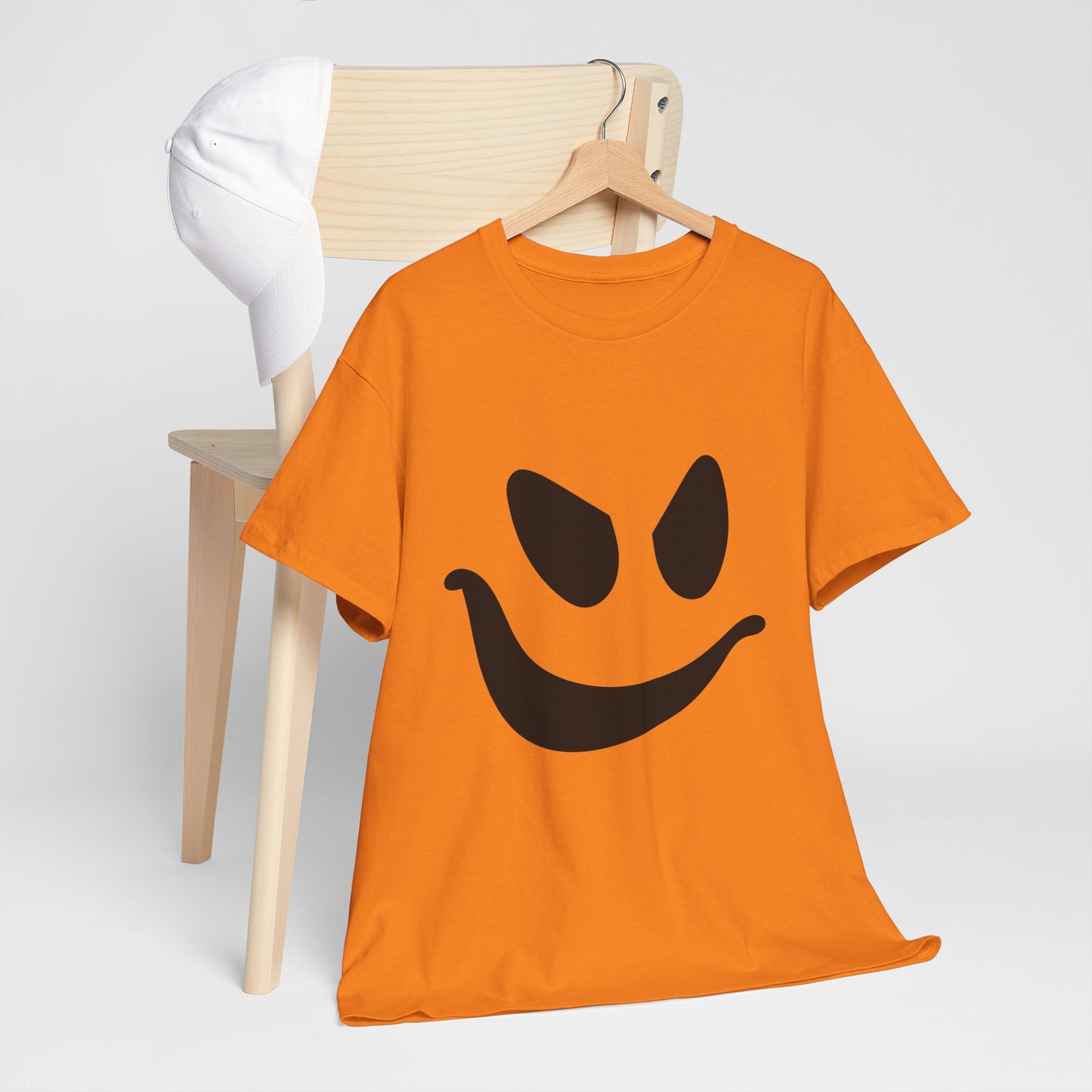 Ghost Face- Graphic Print Unisex Heavy 100% Cotton Tee