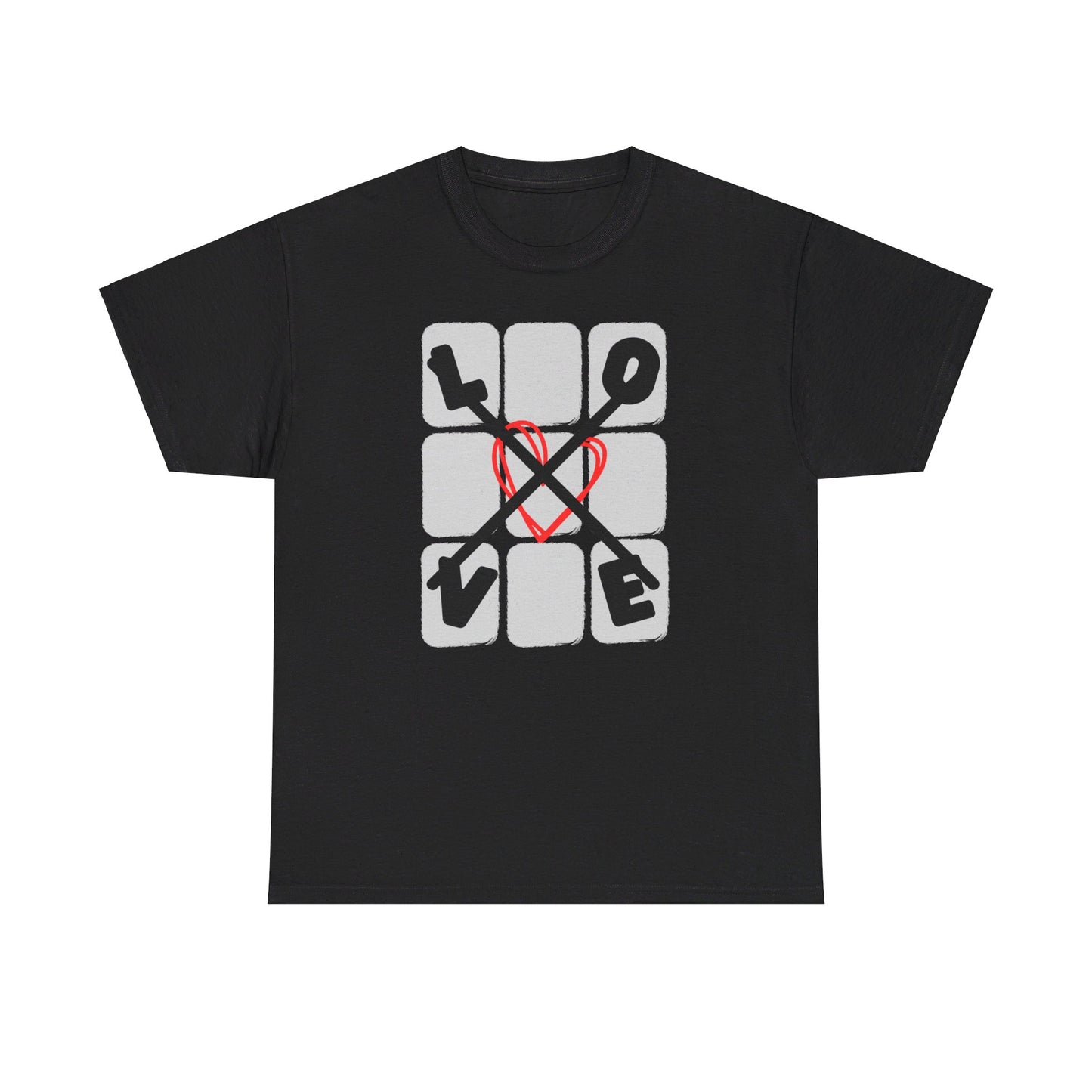 Love Tac Toe - Classic Unisex 100% Cotton Graphic Tee