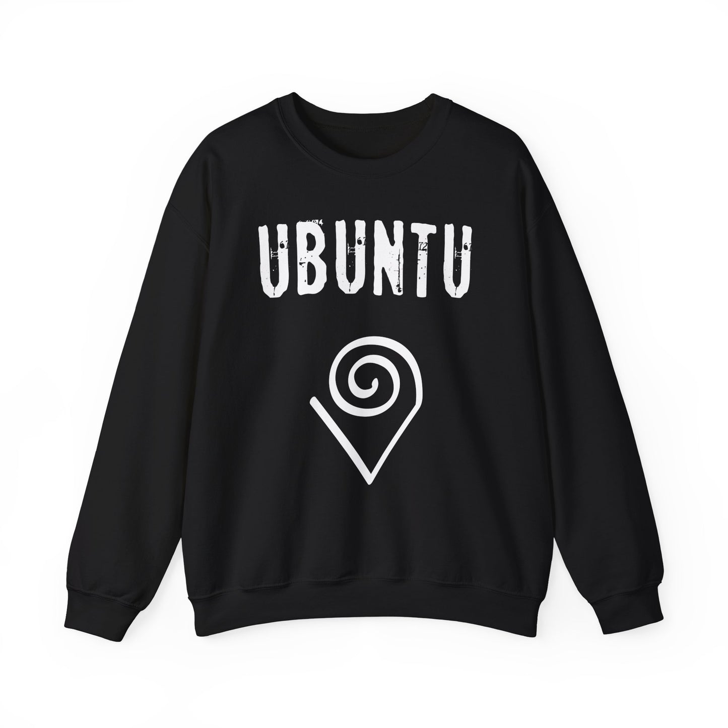 Love Cloth Ubuntu - Unisex Heavy Blend™ Crewneck Graphic Print Sweatshirt