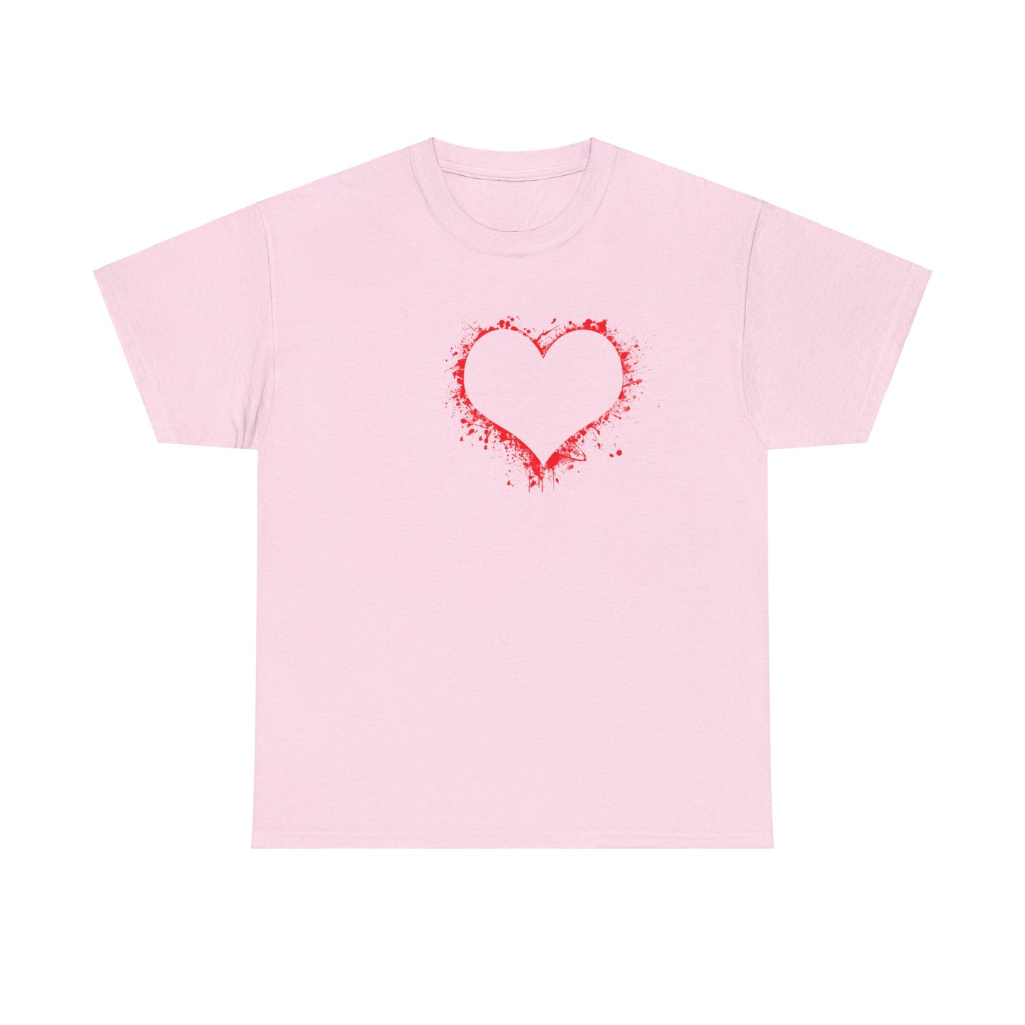 Heavy Hearted Unisex 100% Cotton Graphic Tee